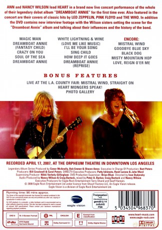 Heart: Dreamboat Annie Live [DVD]