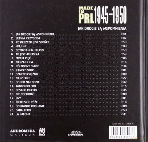 Made in PRL 1945-1950: Jak drogie są wspomnienia (digibook) [CD]