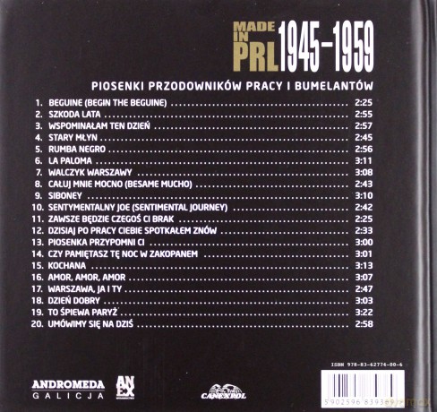 Made in PRL 1945-1959: Piosenki przodowników pracy i bumelantów (digibook) [CD]