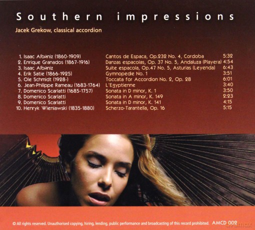 Jacek Grekow: Southern impressions (digipack) [CD]