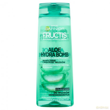 Garnier Fructis Aloe Hydra Bomb Szampon nawilżający do włosów odwodnionych 400 ml