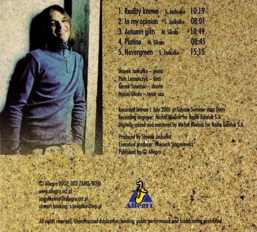 Sławek Jaskułke: Trio (digipack) [CD]