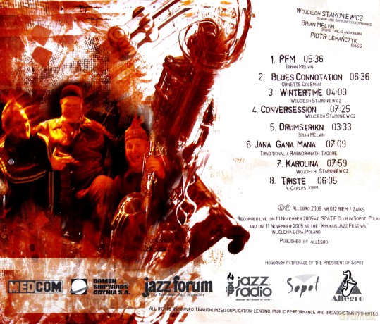 Wojciech Staroniewicz: Conversession - Live [CD]