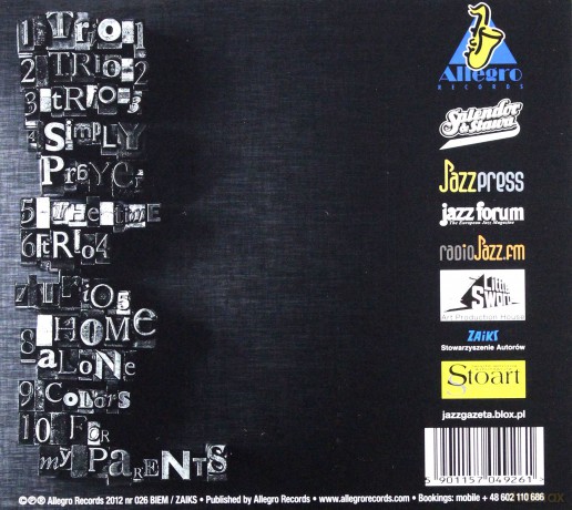 Maciej "Kocin" Kociński Trio: Proverbs 3:5 (digipack) [CD]