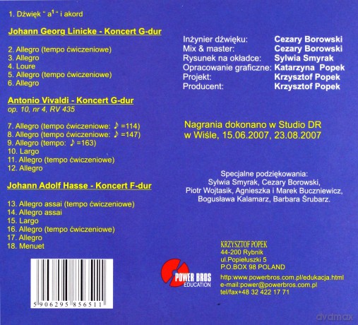 Akompaniamenty Fortepianowe do Koncertów na Flet (digipack) [CD]