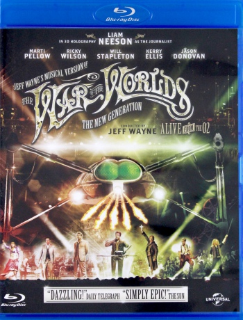 Jeff Wayne's The War Of The Worlds - The New Generation [Blu-Ray]