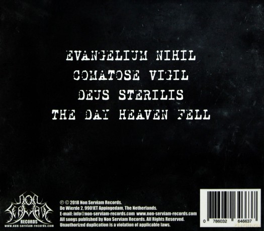 Comatose Vigil AK: Evangelium Nihil (digipack) [CD]