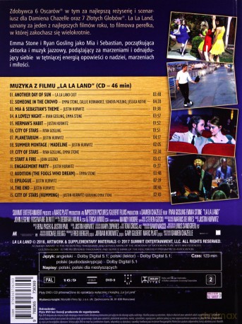 La La Land (edycja specjalna) (booklet) [DVD]+[CD]