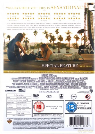 A Star is Born (Narodziny Gwiazdy) [DVD]