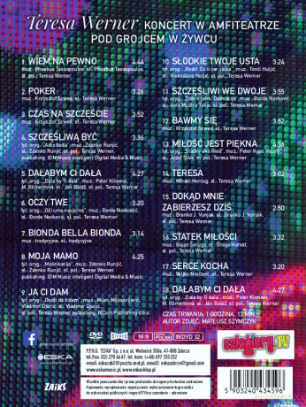 Teresa Werner: Koncert w Amfiteatrze pod Grojcem w Żywcu [DVD]