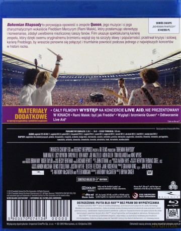 Bohemian Rhapsody [Blu-Ray]