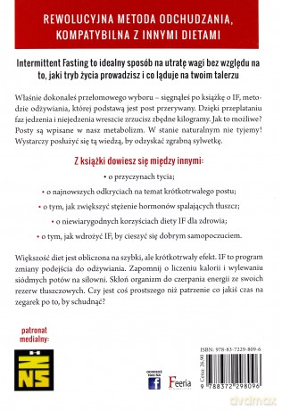 Dieta if. Post przerywany. Jedz przez 8 godzin, chudnij przez 16 - Rives JB [KSIĄŻKA]