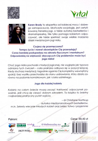 Joga nidra. Szybki relaks dla zmęczonych kobiet - Karen Brody [KSIĄŻKA]