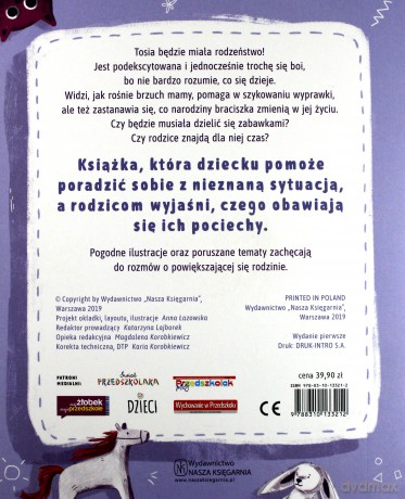 Tosia czeka na braciszka - Natalia Minge [KSIĄŻKA]