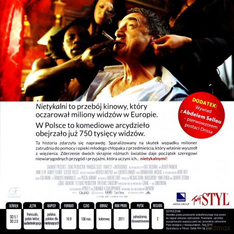 Nietykalni [DVD]