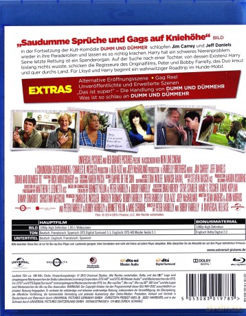 Dumb and Dumber To (Głupi i głupszy bardziej) [Blu-Ray]