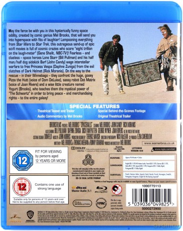Spaceballs (Kosmiczne jaja) [Blu-Ray]