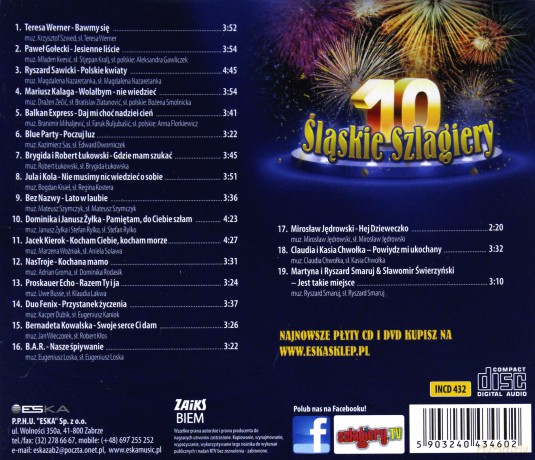 Śląskie Szlagiery 10 [CD]