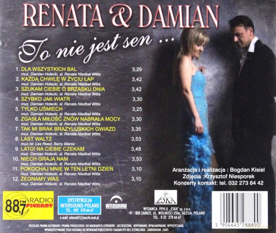 Mona Lisa & Damian Holecki: To nie jest sen [CD]