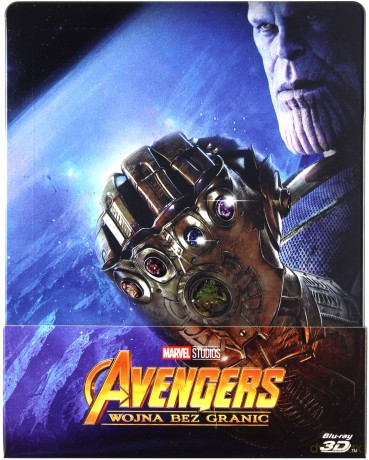 Avengers: Wojna Bez Granic (steelbook) [Blu-Ray 3D]+[Blu-Ray]