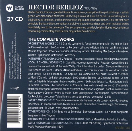 Berlioz The Complete Works [27CD]