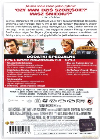 Brudny Harry (Edycja Specjalna) [2DVD]