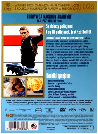Bullit (Edycja Specjalna) [2DVD]