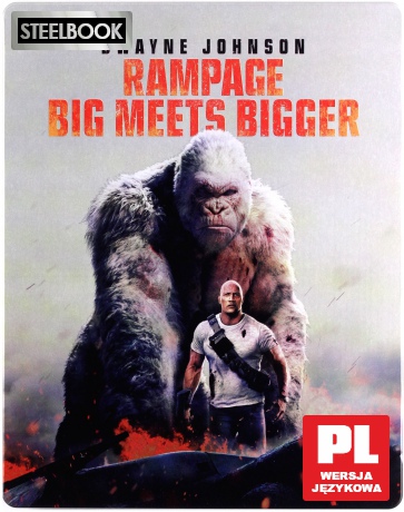 Rampage: Dzika Furia (steelbook) [Blu-Ray 3D]+[Blu-Ray]