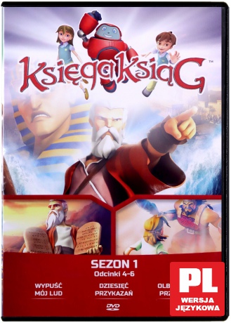 Księga Ksiąg Sezon 1 (odcinki 4-6) [DVD]