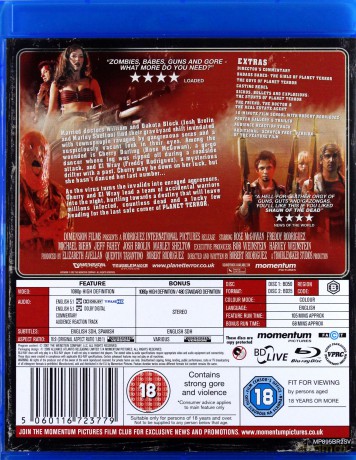Planet Terror [Blu-Ray]