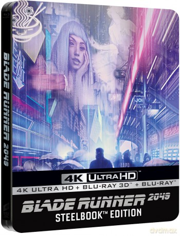 Blade Runner 2049 (steelbook) [Blu-Ray 4K]+[Blu-Ray 3D]+[Blu-Ray]