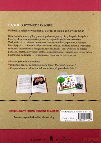 Babciu, opowiedz o sobie - Elma van Vliet, Anna Mitrzyk [KSIĄŻKA]