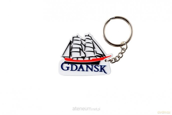 Brelok gumowy - Gdańsk symbole