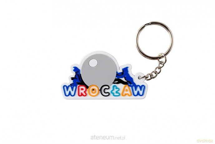 Brelok gumowy - Wrocław symbole