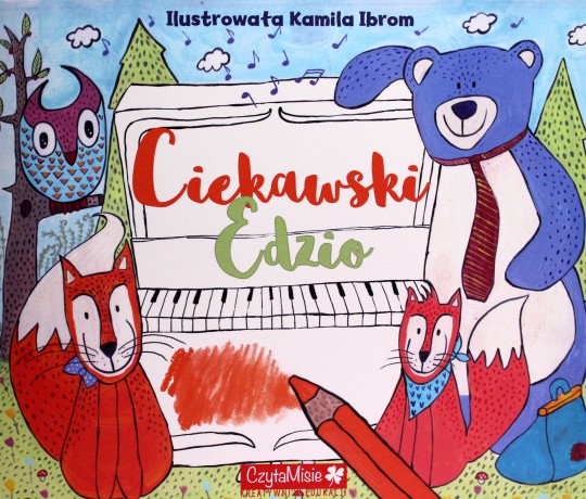 Ciekawski Edzio. Kolorowanka [KSIĄŻKA]