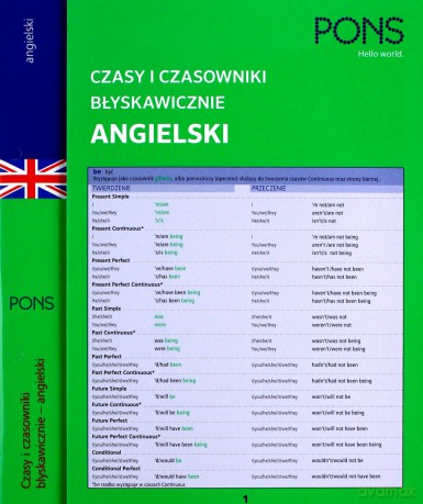 Czasy i czasowniki błyskawicznie. Angielski [KSIĄŻKA]