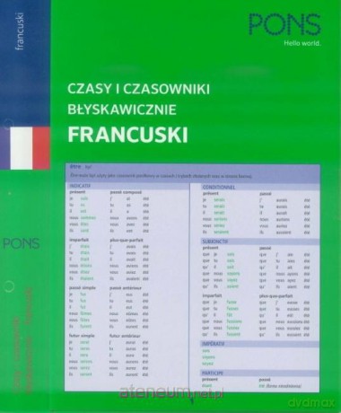 Czasy i czasowniki błyskawicznie. Francuski [KSIĄŻKA]