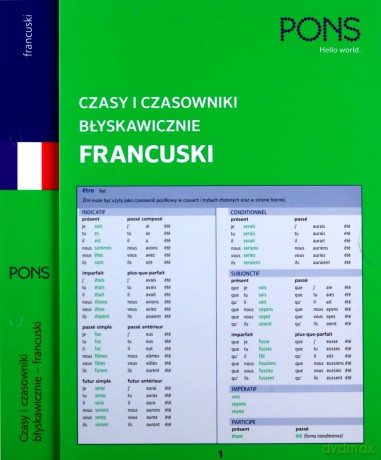 Czasy i czasowniki błyskawicznie. Francuski [KSIĄŻKA]