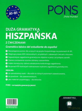 Duża gramatyka hiszpańska z ćwiczeniami [KSIĄŻKA]