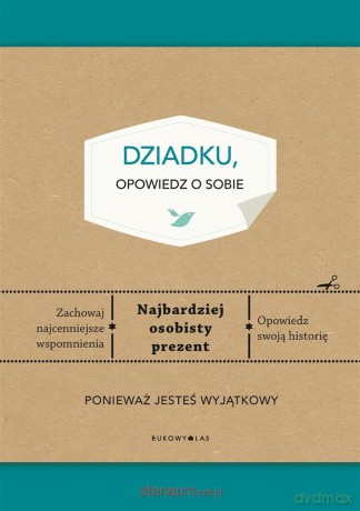 Dziadku, opowiedz o sobie - Elma van Vliet, Anna Mitrzyk [KSIĄŻKA]
