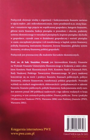 Finanse - Stanisław Owsiak [KSIĄŻKA]