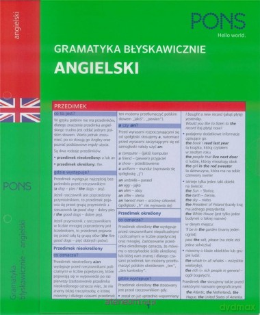 Gramatyka błyskawicznie. Angielski [KSIĄŻKA]
