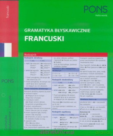Gramatyka błyskawicznie. Francuski [KSIĄŻKA]