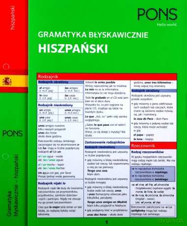 Gramatyka błyskawicznie. Hiszpański [KSIĄŻKA]