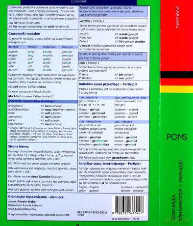 Gramatyka błyskawicznie. Niemiecki [KSIĄŻKA]