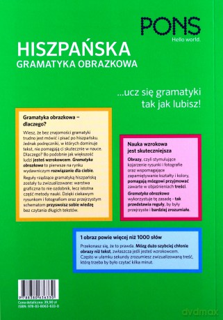 Gramatyka obrazkowa hiszpańska [KSIĄŻKA]