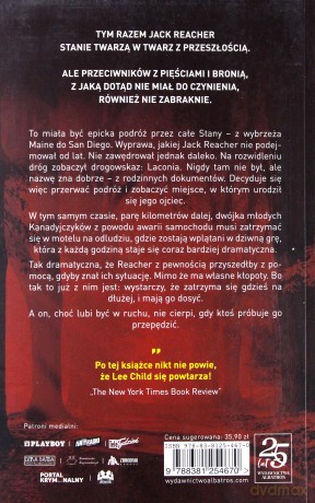 Jack Reacher: Czas przeszły - Lee Child [KSIĄŻKA]