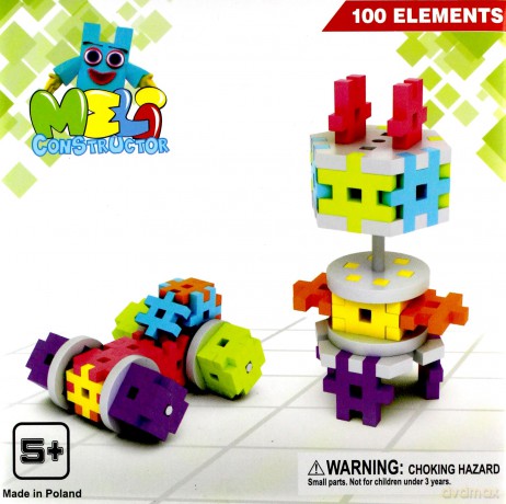Klocki Meli Constructor 100 sztuk [KLOCKI]