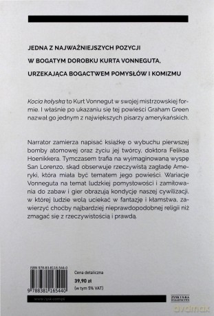 Kocia kołyska - Kurt Vonnegut [KSIĄŻKA]