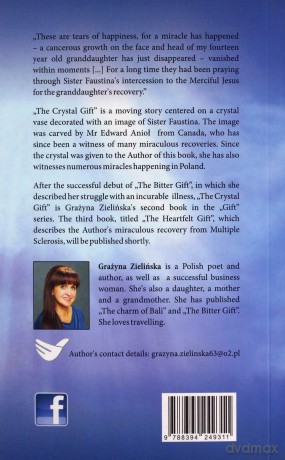 Kryształowy dar w.angielska - Grażyna Zielińska [KSIĄŻKA]